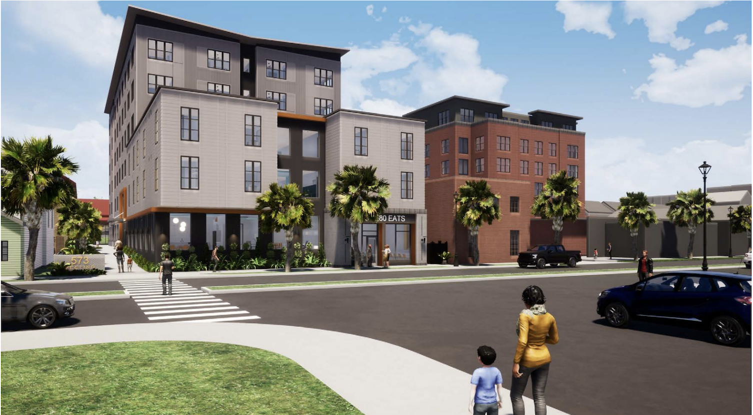 Rendering of 573 Meeting Street in Charleston, SC