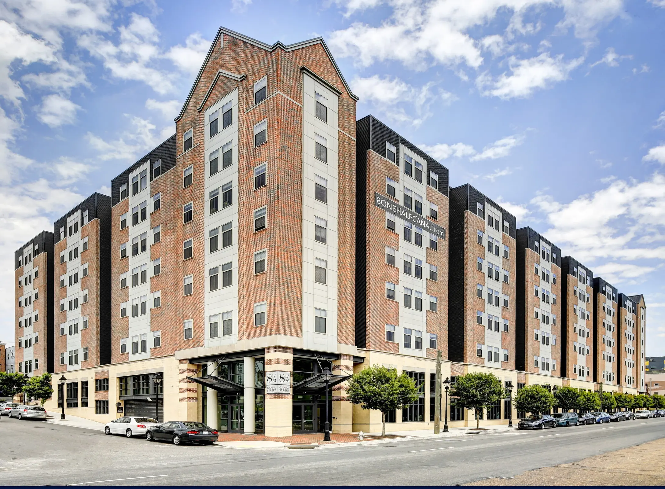 Photo showing exterior of 8/12 Canal street building